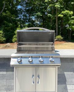 Built in outdoor grill, Connecticut 